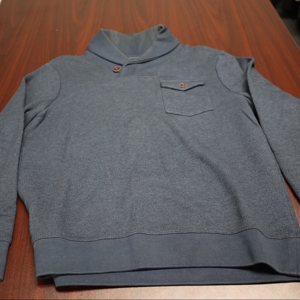 Navy sweater